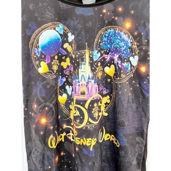 Disney's 50th Anniversary Walt Disney World Workout Set Tank Top and Leggings - Picture 4 of 11